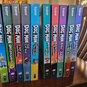 Dog Man set of 10 books